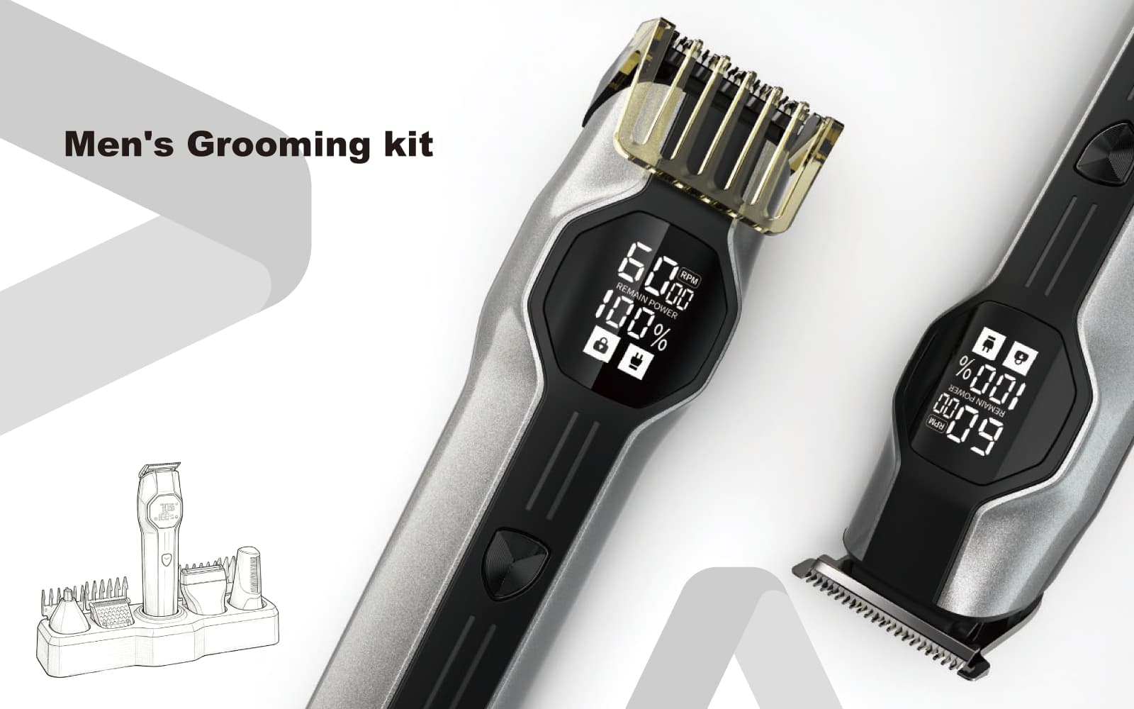 YEEPUL men's grooming kit product collection