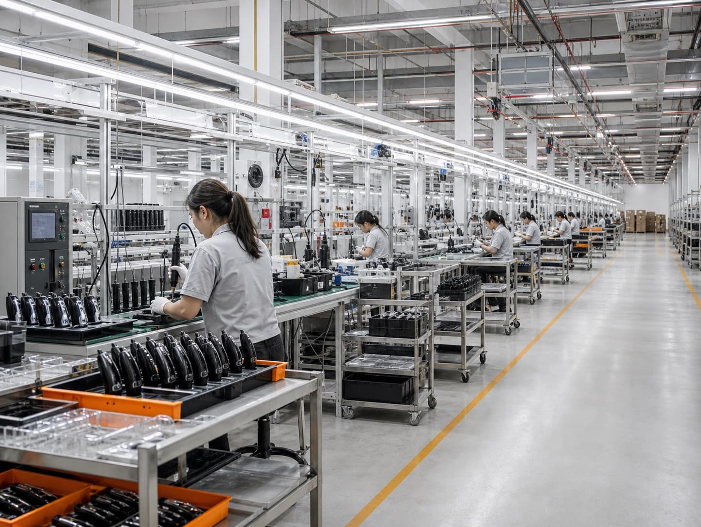 Personal care appliance assembly line