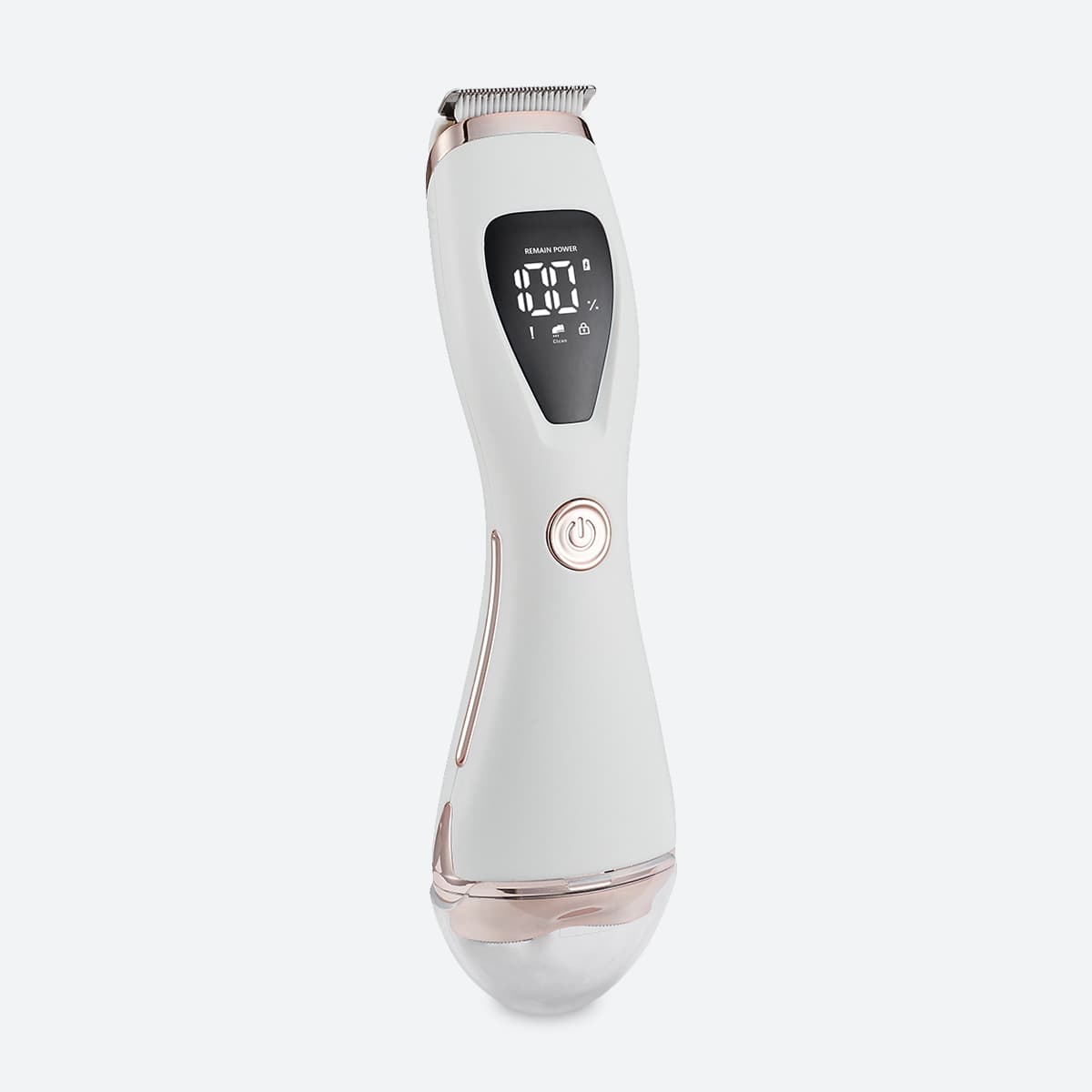 YMA012 Rechargeable Women's Body Shaver Angled Packshot
